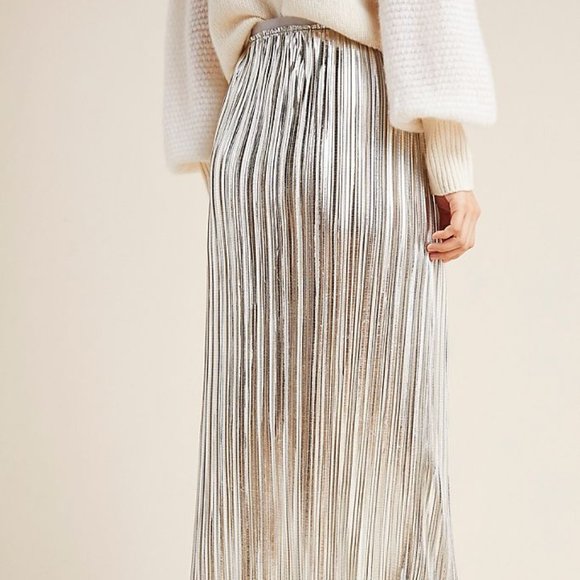 New Abnthropologie ikola Midi Skirt - Picture 3 of 4